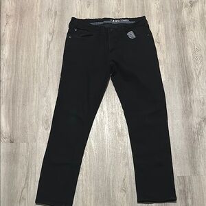 IZOD Men's Black Jeans